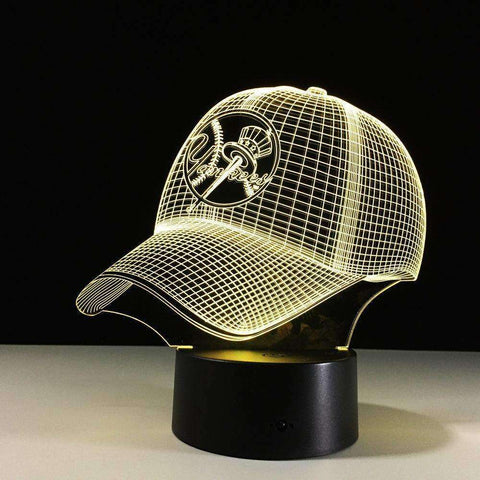 Yankees 3D Lamp