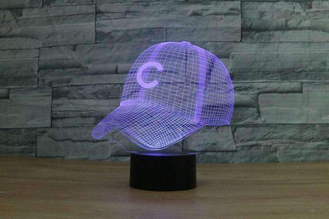 Chicago Cubs 3D Lamp