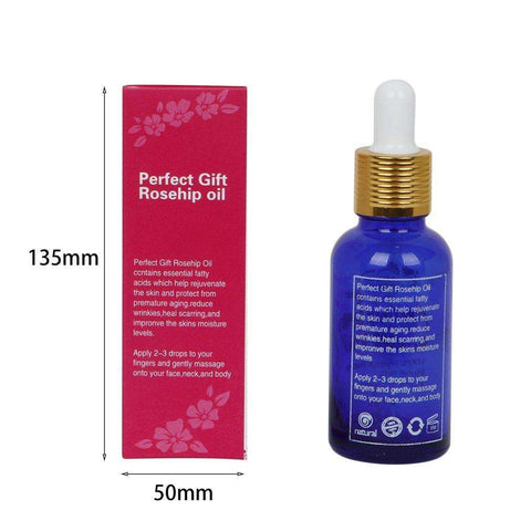 Natural and Pure Cold Pressed Certified Organic Rosehip Oil 30ML