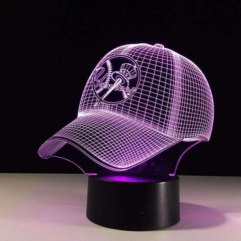 Yankees 3D Lamp