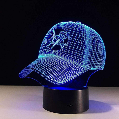 Yankees 3D Lamp