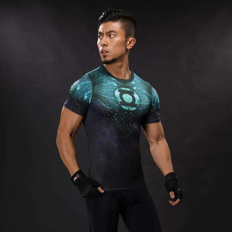 GREEN LANTERN Dark Side Compression Shirt