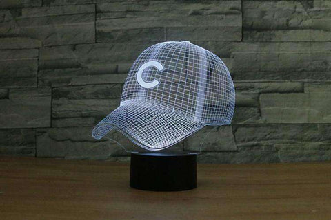 Chicago Cubs 3D Lamp