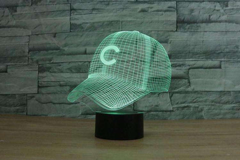 Chicago Cubs 3D Lamp